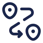 Routing 2 SVG Icon